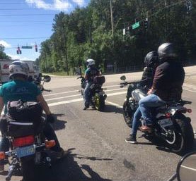 FBGz riding together at the International All Female Ride