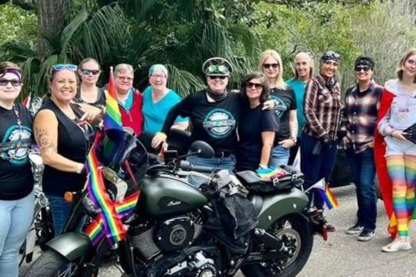Female motorcycle group